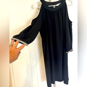 Trina Turk Sicily Cold Shoulder Shift Dress Sz.6